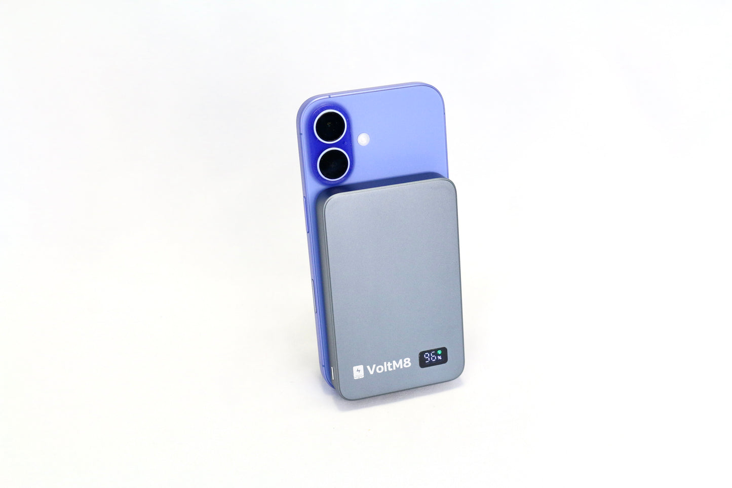 Power Bank 3in1 Fast Charging - Travel Pack - Slim Lightweight Sleek Design with LED Indicator - 10000mAh - Charges iPhone16/15/14/13/12, AirPods,Smartwatch,Qi - incl Travel Pouch - Gift Boxed
